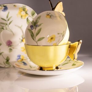 Butterfly Teacup & Saucer
